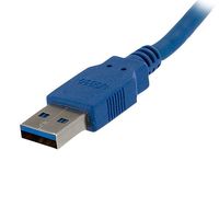 StarTech.com 1m SuperSpeed USB 3.0 Verlengkabel A naar A Blauw M/F - thumbnail