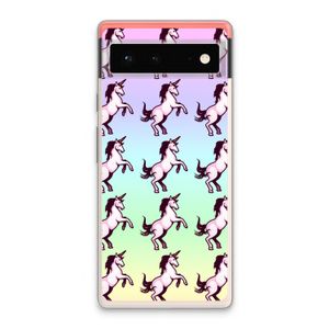 Musketon Unicorn: Google Pixel 6 Transparant Hoesje