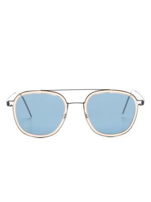 Lindberg lunettes de soleil 8205 à monture pilote - Tons neutres