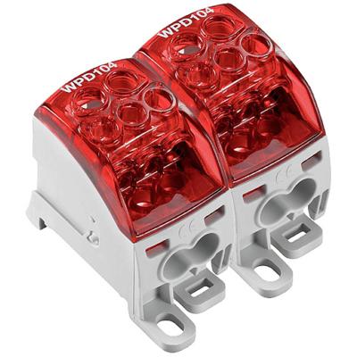 Weidmüller 2725290000 Verdeelblok Schroeven Rood 1 stuk(s)