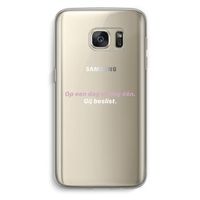 gij beslist: Samsung Galaxy S7 Transparant Hoesje