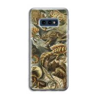 Haeckel Lacertilia: Samsung Galaxy S10e Transparant Hoesje