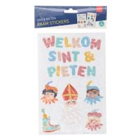 Folat BV Raamstickers welkom sint & pieten, 13st.
