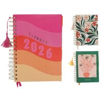Planner agenda 2026 A5 3 assorti | 36 stuks