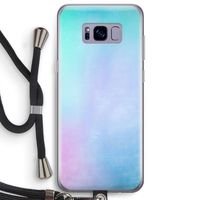 mist pastel: Samsung Galaxy S8 Plus Transparant Hoesje met koord