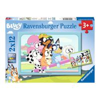 Ravensburger Bluey Legpuzzel 2x12 stuks - thumbnail