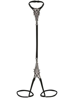 Fleur Of England harnais Onyx - Noir