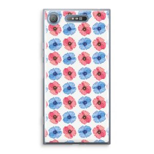 Klaproosjes: Sony Xperia XZ1 Transparant Hoesje