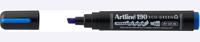 Artline permanent marker Drysafe 190 Eco-Green, 2-5 mm, schuine punt, blauw