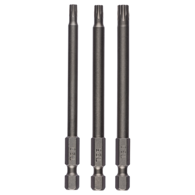 Bosch Accessoires Tweezijdige schroefbitset | T20, T25 en T30 | 89 mm | 3-delig - 2609255972