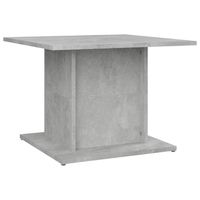 vidaXL Salontafel 55,5x55,5x40 cm bewerkt hout betongrijs - thumbnail
