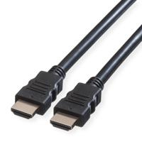 Roline 11.04.5573 HDMI-kabel HDMI Aansluitkabel HDMI-A-stekker 3.00 m Zwart Afgeschermd