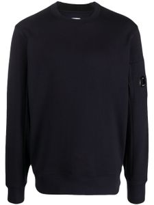 C.P. Company sweat Diagonal Raised en polaire - Bleu