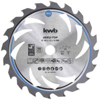 kwb 584354 Hardmetaal-cirkelzaagblad 160 x 16 x 1 mm Aantal tanden: 20 1 stuk(s)