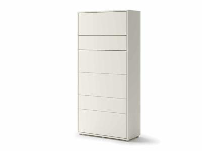 Opklapbed CONCEPTION PRO 90x200 cm kasjmier (verticaal) zonder kasten met matras
