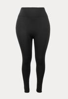 Dames Thermo Legging - High Waist - Zwart