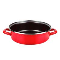 Taartplateau Fagor Optimax Rood Geëmailleerd Staal Ø 26 x 8 cm