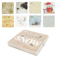 Deco Heitmann servetten 33 x 33 cm 3-laags 20 stuks assorti | 84 stuks