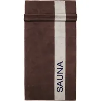 Cawö Cawö Sauna Saunadoek 80x200 mokka