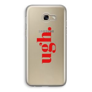 Ugh: Samsung Galaxy A5 (2017) Transparant Hoesje