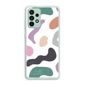 Memphis Shapes: Samsung Galaxy A52s 5G Transparant Hoesje