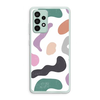 Memphis Shapes: Samsung Galaxy A52s 5G Transparant Hoesje