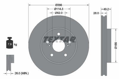 Remschijf 92135800