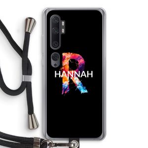 Abstract Spectrum: Xiaomi Mi Note 10 Pro Transparant Hoesje met koord