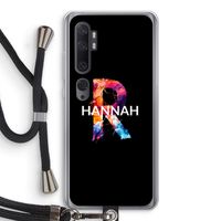 Abstract Spectrum: Xiaomi Mi Note 10 Pro Transparant Hoesje met koord