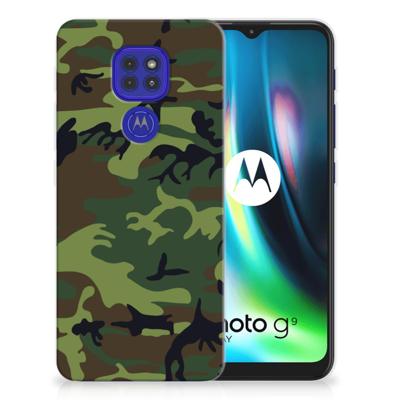 Motorola Moto G9 Play | E7 Plus | TPU bumper | Army Dark