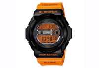 Horlogeband G-Shock GLX-150-4 Kunststof/Plastic Oranje 16mm