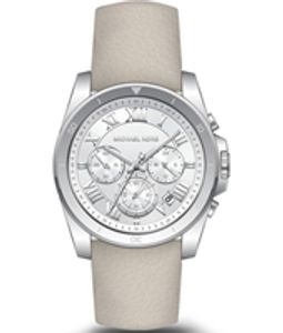 Horlogeband Michael Kors MK2633 Leder Beige 22mm