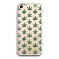 Weed: iPhone 7 Transparant Hoesje