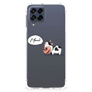 Samsung Galaxy M53 Stevig Bumper Hoesje Cow