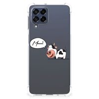 Samsung Galaxy M53 Stevig Bumper Hoesje Cow - thumbnail