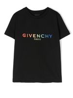 Givenchy Kids t-shirt à logo imprimé - Noir - thumbnail