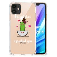 Apple iPhone 11 Stevig | Bumper Hoesje | Cactus Glad