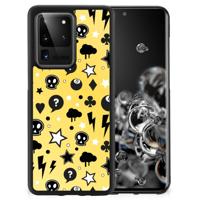Mobiel Case Samsung Galaxy S20 Ultra Punk Geel