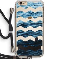 Oceaan: iPhone 6 PLUS / 6S PLUS Transparant Hoesje met koord