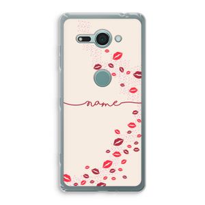 Kusjes: Sony Xperia XZ2 Compact Transparant Hoesje