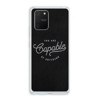 Capable: Samsung Galaxy S10 Lite Transparant Hoesje