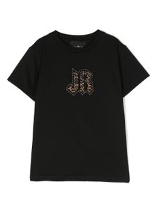 John Richmond Junior t-shirt en coton à logo imprimé - Noir