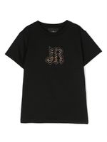 John Richmond Junior t-shirt en coton à logo imprimé - Noir - thumbnail