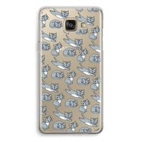 Poezen: Samsung Galaxy A5 (2016) Transparant Hoesje Poezen: Samsung Galaxy A5 (2016) Transparant Hoesje