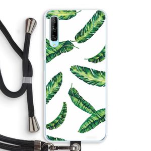 Lange bladeren: Huawei P Smart Pro Transparant Hoesje met koord