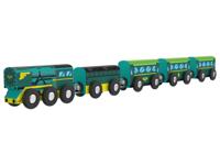 Playtive Houten trein (Groene passagierstrein)