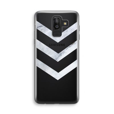 Marmeren pijlen: Samsung Galaxy J8 (2018) Transparant Hoesje