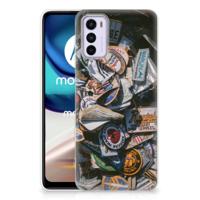 Motorola Moto G42 | Siliconen hoesje | met foto Badges