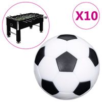 VidaXL Ballen voor voetbaltafel 10 st 32 mm ABS - thumbnail