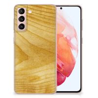 Samsung Galaxy S21 Bumper Hoesje Licht Hout